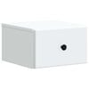 vidaXL Wall-Mounted Bedside Cabinet White 34.5 x 33 x 20 cm