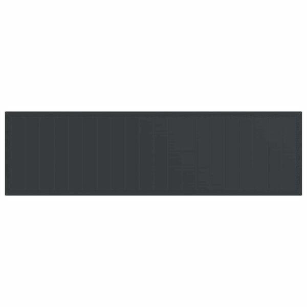 vidaXL Garden Dining Set 13 pcs Anthracite Polt rattan