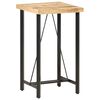 vidaXL Bar Table 60x60x107 cm Rough Mango Wood