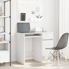 vidaXL Desk White 86x49x76 cm Engineered Wood