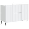 vidaXL Sideboard White 89 x 34.5 x 62 cm Engineered Wood