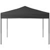 vidaXL Folding Party Tent Anthracite 3x3 m