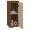 vidaXL Wall Cabinets 2 pcs Honey Brown 30x30x80 cm Solid Wood Pine
