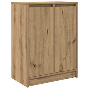vidaXL Sideboard Artisan Oak 57x34x76 cm Engineered Wood