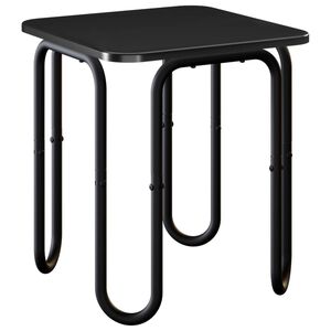 vidaXL Coffee Table Black 40 x 40 x 45 cm Engineered Wood