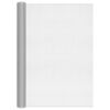 vidaXL Mesh Screen Aluminium 80x1000 cm Silver