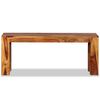 vidaXL Bench Solid Acacia Wood 110x35x45 cm
