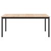 vidaXL Dining Table Natural 180 x 90 x 75 cm Solid Pine Wood