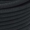 vidaXL Garden Soaker Hose Black 0.6" 100 m Rubber