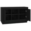 vidaXL Sideboard Black 102x35x60 cm Engineered Wood