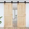 vidaXL Door NARVIK 80x210 cm Solid Wood Pine