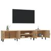 vidaXL TV Cabinet Sonoma Oak 180x31.5x40 cm Engineered Wood