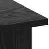 vidaXL TV stand Black Oak 96 x 35 x 33.5 cm