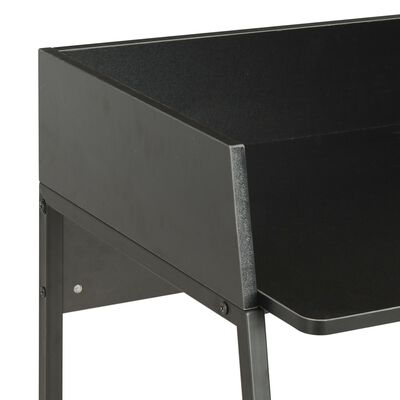 vidaXL Desk Black 90x60x88 cm