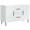 vidaXL Sideboard White 89 x 34.5 x 60 cm Engineered Wood