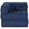 vidaXL Modular Corner Sofa Indigo 70 x 70 x 56 cm Fabric