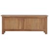 vidaXL TV Cabinet 90x30x35 cm Solid Teak Wood