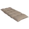 vidaXL Highback Chair Cushions 6 pcs Taupe Oxford Fabric