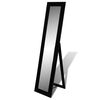 vidaXL Mirrors Black Glass