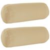 vidaXL Cushion with Pillow HEERLEN 2 pcs Beige Polyester