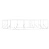 vidaXL Outdoor Dog Kennel Silver 8x8x2 m Galvanised Steel