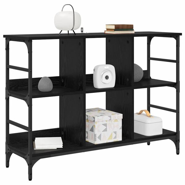 vidaXL Sideboard Black Oak 102 x 32 x 73.5 cm