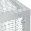 vidaXL Bird Cage Anthracite 210 x 304 x 213 cm Galvanised Steel