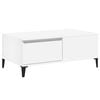vidaXL Coffee Table White 90x50x36.5 cm Engineered Wood