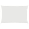 vidaXL Sunshade Sail Oxford Fabric Rectangular 2x4 m White