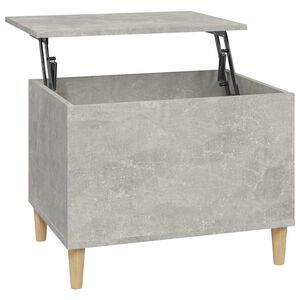 vidaXL Coffee Table Concrete Grey 60x44,5x45 cm Engineered Wood