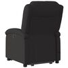 vidaXL Stand up Massage Recliner Chair Black Fabric