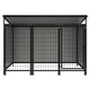 vidaXL Outdoor Dog Kennel 193x133x116 cm