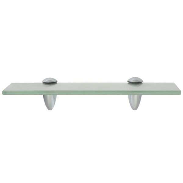vidaXL Floating Shelves 2 pcs Glass 30x10 cm 8 mm