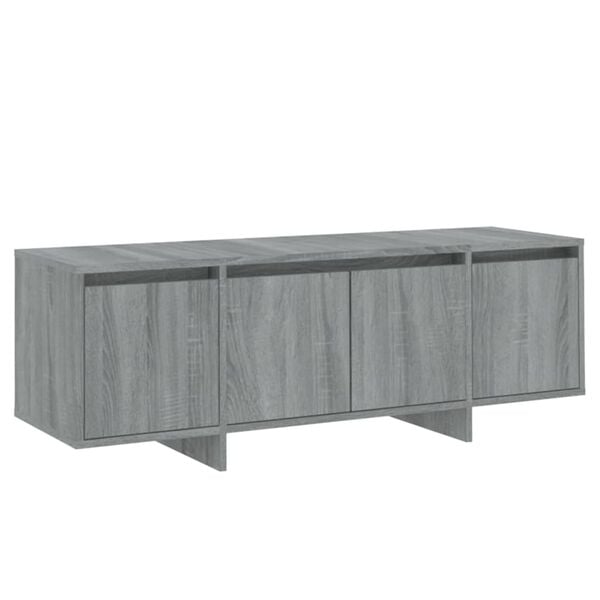 vidaXL TV Cabinet Grey Sonoma 120x30x40.5 cm Engineered Wood