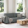 vidaXL 3-Seater Sofa&nbsp;Dark Grey 220x77x82 cm Fabric