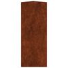 vidaXL Garden Planter 30x26x75 cm Corten Steel