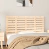 vidaXL Wall Headboard 141x3x63 cm Solid Wood Pine