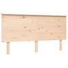 vidaXL Bed Frame without Mattress King Size Solid Wood