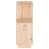 vidaXL Book Cabinet/Room Divider 51x25x70 cm Solid Wood Pine