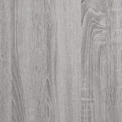 vidaXL Shoe Rack Grey Sonoma 75x35x45 cm Engineered Wood