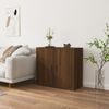 vidaXL Sideboard Brown Oak 80x33x70 cm Engineered Wood