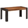vidaXL Dining Table 160x80x76 cm Solid Mango Wood