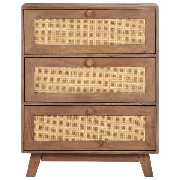 vidaXL Sideboard 61x35x76 cm Solid Mango Wood