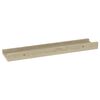 vidaXL Wall Shelves 2 pcs Sonoma Oak 40x9x3 cm