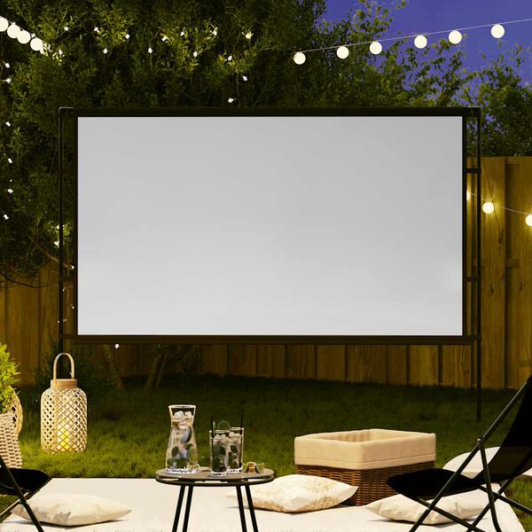 vidaXL Projection Screen with Stands 108 Inch 16:9