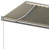 vidaXL Freestanding Manual Retractable Awning 500x300 cm Blue/White