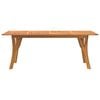 vidaXL 7 Piece Garden Dining Set Solid Wood Acacia