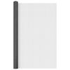 vidaXL Mesh Screen Fiberglass 80x1000 cm Black