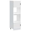 vidaXL Oven Cabinets 2 pcs Porto White Engineered Wood