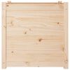 vidaXL Garden Planter 60x60x60 cm Solid Pinewood